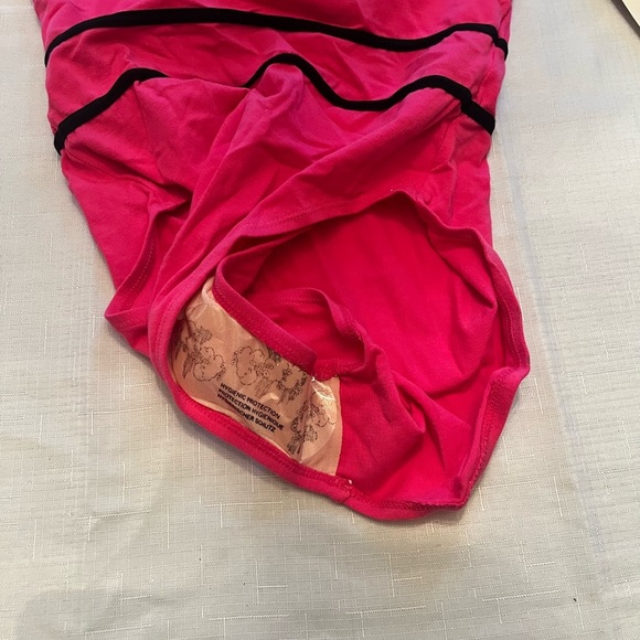 Hot Pink Vintage Sz14 Newport Bathing Suit - Picture 2 of 5